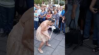 yajaira y el atol de elote usa baile cumbia [upl. by Groome]