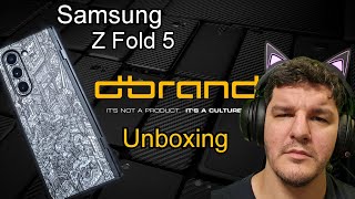 DBrand Z Fold 5 Grip Case UnboxingReview [upl. by Skillern]