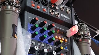 Yamaha G4 Audio Mixer  Wireless Combo  Usb BT Aux PC Interface [upl. by Emlynn270]