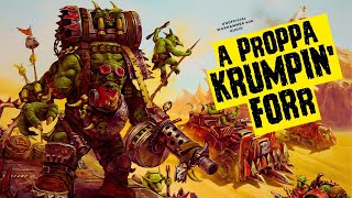 quotA PROPPA KRUMPIN FORRquot  UNOFFICIAL WARHAMMER 40K AUDIO  ORKS [upl. by Ahsilahk662]