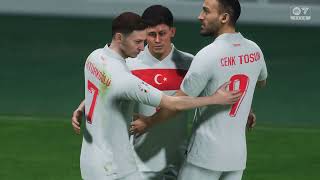 Türkiye  Portekiz maçı  FC 24 [upl. by Ardnaz]