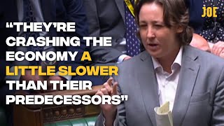 Mhairi Black hammers the Tories economic incompetence at PMQs [upl. by Portugal]