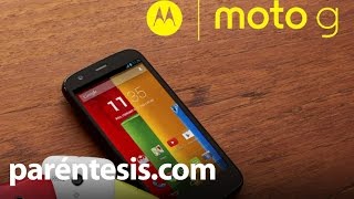 Reseña en video Moto G español [upl. by Amak]