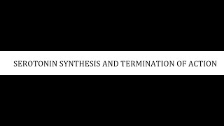 STAHLS  CH 5  P11  SEROTONIN SYNTHESIS ampTERMINATION psychiatrypharmacologypsychopharmacology [upl. by Kurtzig121]