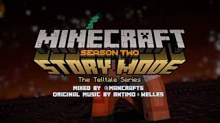 Escape the Maze  COMPLETE MIX EXTENDED Minecraft Story Mode 203 OST With Visualiser [upl. by Stephie599]