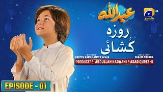 Abdullah Episode 01  Eng Sub Haroon Shahid  Sumbul Iqbal  23rd March 2023  Har Pal Geo [upl. by Lisandra]