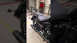 Meteor 350 Fireball Black Custom royalenfield bike viral trending shorts black meteor350 [upl. by Abihsot]