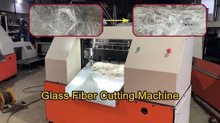 Glass Fiber Cutting Machine Using cemented carbide [upl. by Ilrak80]