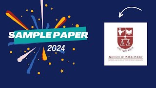 NLSIU MPP Sample paper PAT 2024 Case Study [upl. by Rafiq]