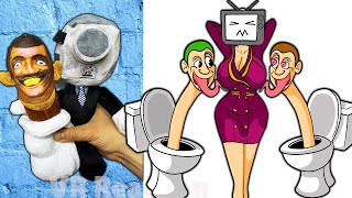 skibidi toilet but skibidi toilet TV WOMAN  skibidi toilet 49 fanmade  skibidi toilet react  Meme [upl. by Four307]