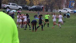 Daemen WSOC vs Queens  ECC semifinals [upl. by Asuncion]