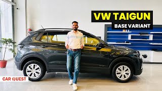 2024 VW Taigun Base Variant Walkaround  Taigun Comfortline  Car Quest [upl. by Yesac485]