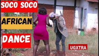 Soco Soco Dance  Pure African Dance Comedy Video [upl. by Adaran299]