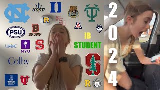 COLLEGE DECISION REACTIONS IVIES UCs BSMDs 28 SCHOOLS  2024 [upl. by Beatriz]