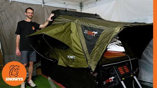 23Zero Yowie ABS Hard Shell Rooftop Tent  Features [upl. by Duck]