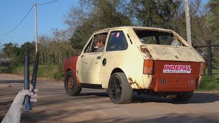 TENEMOS TRACCION EN EL FIAT 133 🤩 PRIMERA PUESTA EN PISTA  Radialero Team [upl. by Nageek]