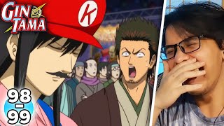 KATSURA THE M HUNTER  Gintama Episode 98 AND 99 Reaction [upl. by Alecram]