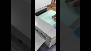 压痕机indenting machine book cover indentationbooktube printing postpress finishing [upl. by Martell163]