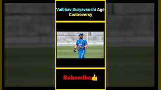 Vaibhav Suryavanshi Age Controversy  factsmaavalite [upl. by Ajan]