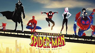 Spectacular SpiderMan Intro But Its SpiderMan Into the SpiderVerse [upl. by Chloras]