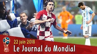 Les BLEUS qualifiés le naufrage de MESSI et lARGENTINE MODRIC Golazo [upl. by Trevar]