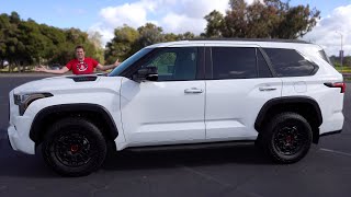 I Bought a 2024 Toyota Sequoia TRD Pro [upl. by Arraik]