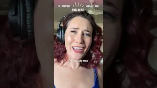 ENCANTO  SURFACE PRESSURE  Vocal Coach ReactionWATCH AT LINK IN BIO encanto disney vocalcoach [upl. by Bella]