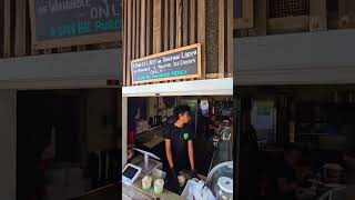 Sweet Lady of Waiahole Warm Kulolo and Haupia Ice Cream at the Waiahole Poi Factory in Kaneohe [upl. by Soalokin]