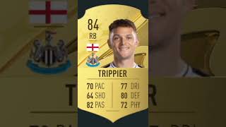 Kieran Trippier fifa evolution 2024 [upl. by Fitting]