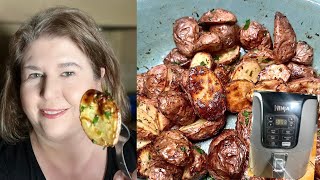 Air Fryer Lemony Greek Potatoes  Amazing Potatoes [upl. by Raoul97]