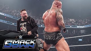 Kevin Owens and Gunther attack Cody Rhodes and Randy Orton SmackDown highlights Nov 1 2024 [upl. by Anatol]