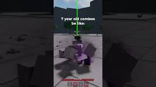 POV 7 year old combos  thestrongestbattlegrounds roblox [upl. by Znarf]