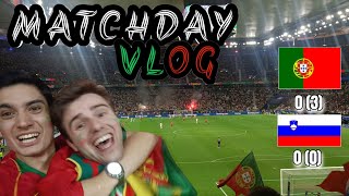 Portugal  Eslovénia MatchDay Vlog [upl. by Allrud223]