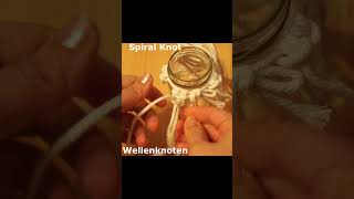 Makramee Gläschen 🕯 Makramee mini Windlicht 🕯 Macrame jar cover 🕯 Candle lantern to Go [upl. by Iew]