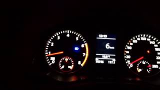 Scirocco 20 TSi 211 6 speed manual acceleration [upl. by Leonanie]