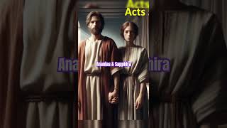 ACTS 5  Ananias amp Sapphira [upl. by Leelah]