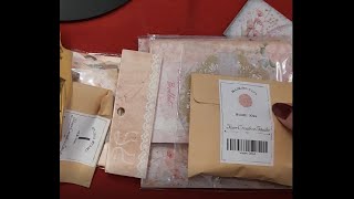 GirlfriendsLounge Your Creative Studio  Subscription Box  Unboxing ASMR  No Talking [upl. by Lrem512]