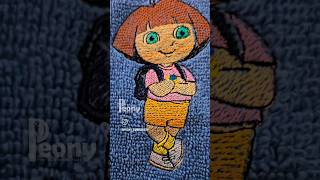 Customized KIDS Hand kerchief Embroidery kids kerchiefs embroiderydesigns trending embroidery [upl. by Fowler]