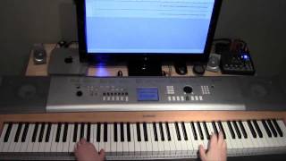 How to Play A Toi by Joe Dassin Piano Tutorial [upl. by Turrell]