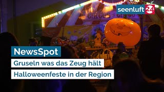 NewsSpot Halloweenfeste in der Region [upl. by Joann]