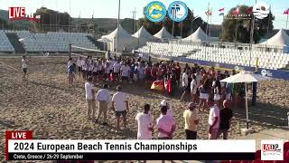 European Beach Tennis Championships 2024  Opening Ceremony [upl. by Nicolella]