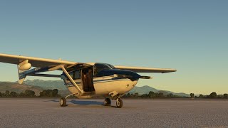 Around the World  Leg 4  Podgorica to Kastelorizo in the Skymaster in Microsoft Flight Simulator [upl. by Amarillas883]