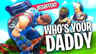 Fortnite WHOS YOUR DADDY KOMISCHER BABYSITTER 😂  mit Rewinside amp Alphastein [upl. by Meri716]