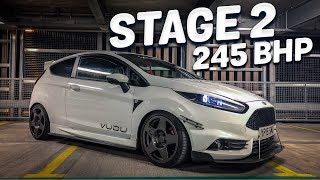 245 BHP Stage 2 Fiesta ST VS 420 BHP Audi S1  ALMOST LOST CONTROL [upl. by Yren]