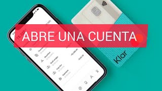 💳 Cómo registrarse y obtener una tarjeta de crédito Klar [upl. by Hnirt814]