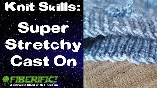 Super Stretchy Knit Cast On [upl. by Adnuhsed]