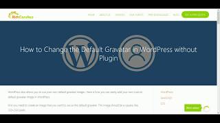 How to Change the Default Gravatar in WordPress without Plugin [upl. by Adiarf]