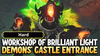 Hard WOBL  Demons Castle Entrance  Cerberus  535K Total Power  Solo Leveling ARISE [upl. by Hike]