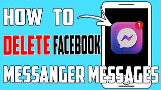 HOW TO Delete Messenger Messages FOR BEGINNERS [upl. by Adda]