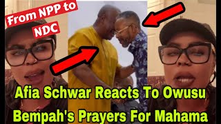 BREAKING AFIA SCHWARZENEGGER REVEALS WHY REV OWUSU BEMPAH PRAYED FOR MAHAMA🔥 [upl. by Einotna]